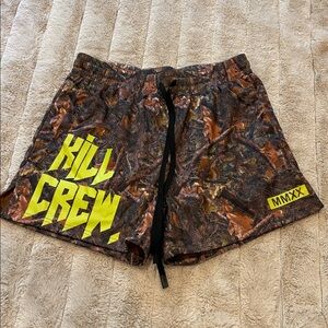 Large Kill Crew Camo Shorts